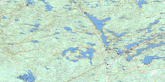 Bon Echo Topo Map 031C14 at 1:50,000 scale - National Topographic System of Canada (NTS) - Toporama map