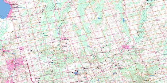 Newmarket Topo Map 031D03 at 1:50,000 scale - National Topographic System of Canada (NTS) - Toporama map