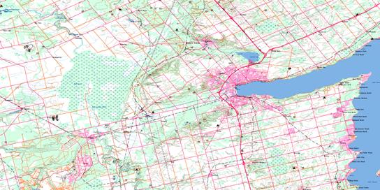 Barrie Topo Map 031D05 at 1:50,000 scale - National Topographic System of Canada (NTS) - Toporama map