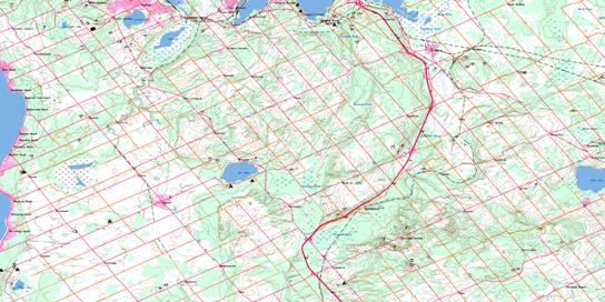 Elmvale Topo Map 031D12 at 1:50,000 scale - National Topographic System of Canada (NTS) - Toporama map