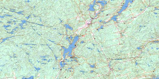 Minden Topo Map 031D15 at 1:50,000 scale - National Topographic System of Canada (NTS) - Toporama map