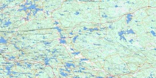 Orrville Topo Map 031E05 at 1:50,000 scale - National Topographic System of Canada (NTS) - Toporama map