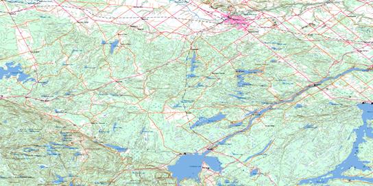 Renfrew Topo Map 031F07 at 1:50,000 scale - National Topographic System of Canada (NTS) - Toporama map