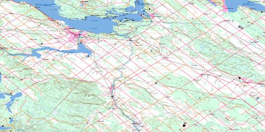 Arnprior Topo Map 031F08 at 1:50,000 scale - National Topographic System of Canada (NTS) - Toporama map