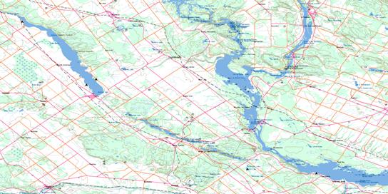 Cobden Topographic map 031F10 at 1:50,000 Scale