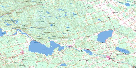 Golden Lake Topo Map 031F11 at 1:50,000 scale - National Topographic System of Canada (NTS) - Toporama map