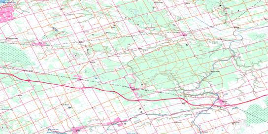 Russell Topo Map 031G06 at 1:50,000 scale - National Topographic System of Canada (NTS) - Toporama map