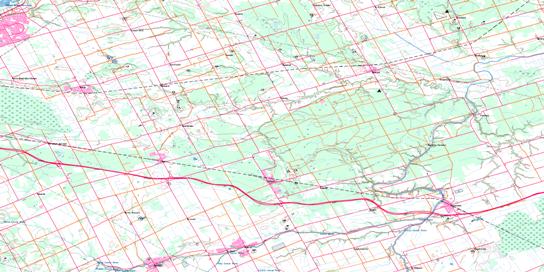 Russell Topo Map 031G06 at 1:50,000 scale - National Topographic System of Canada (NTS) - Toporama map
