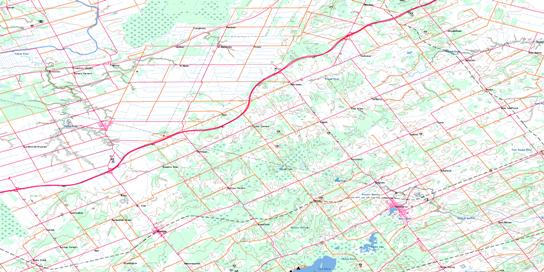 Alexandria Topo Map 031G07 at 1:50,000 scale - National Topographic System of Canada (NTS) - Toporama map