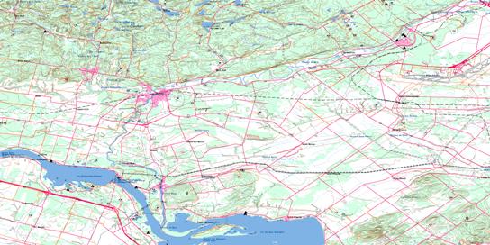 Lachute Topo Map 031G09 at 1:50,000 scale - National Topographic System of Canada (NTS) - Toporama map