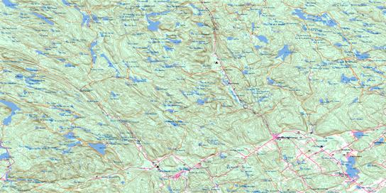 Sainte-Emelie-De-L'Energie Topo Map 031I05 at 1:50,000 scale - National Topographic System of Canada (NTS) - Toporama map