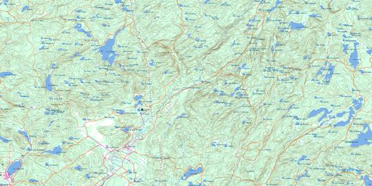 L'Ascension Topo Map 031J10 at 1:50,000 scale - National Topographic System of Canada (NTS) - Toporama map