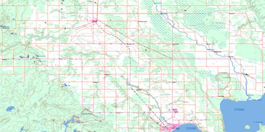 New Liskeard Topo Map 031M12 at 1:50,000 scale - National Topographic System of Canada (NTS) - Toporama map