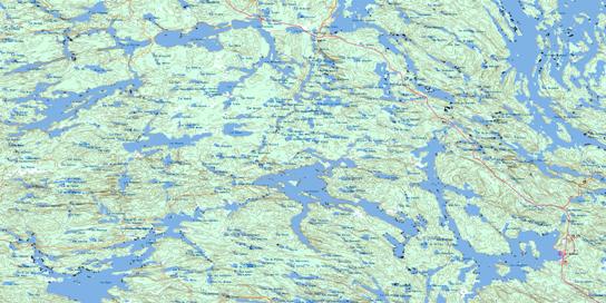 Lac Jean-Pere Topo Map 031N02 at 1:50,000 scale - National Topographic System of Canada (NTS) - Toporama map
