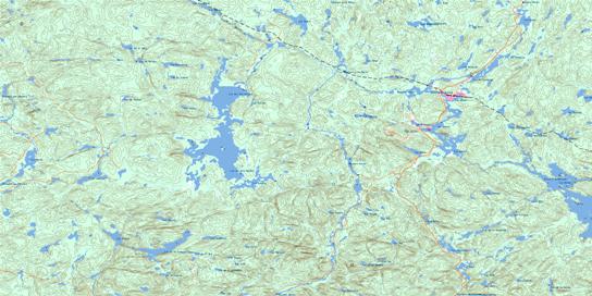 Parent Topo Map 031O15 at 1:50,000 scale - National Topographic System of Canada (NTS) - Toporama map