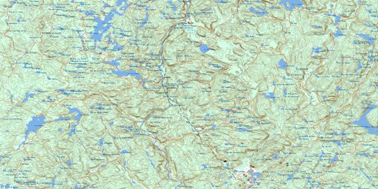 Talbot Topo Map 031P01 at 1:50,000 scale - National Topographic System of Canada (NTS) - Toporama map