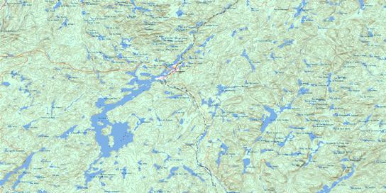 Lac-Edouard Topo Map 031P09 at 1:50,000 scale - National Topographic System of Canada (NTS) - Toporama map