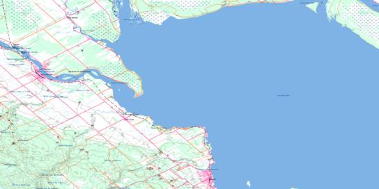 Roberval Topo Map 032A09 at 1:50,000 scale - National Topographic System of Canada (NTS) - Toporama map