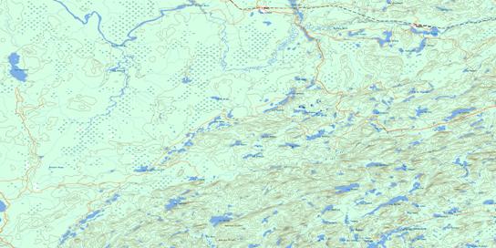 Paradis Topographic map 032C02 at 1:50,000 Scale