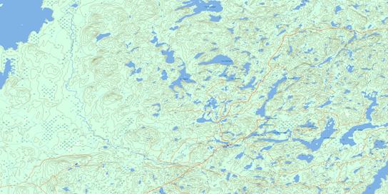 Riviere Delestre Topographic map 032C10 at 1:50,000 Scale