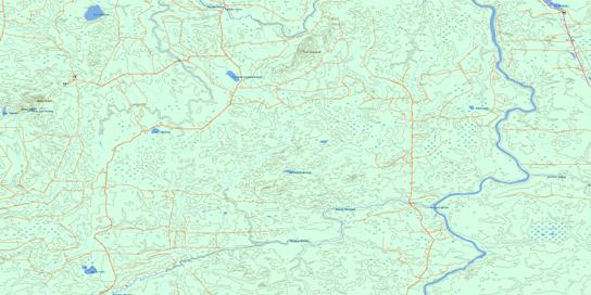 Mont Douaumont Topographic map 032E01 at 1:50,000 Scale