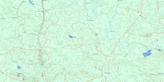Abbotsford Lake Topo Map 032E04 at 1:50,000 scale - National Topographic System of Canada (NTS) - Toporama map