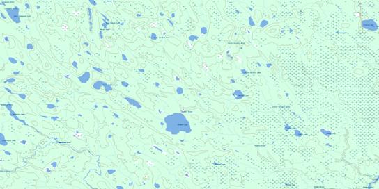 Chabbie Lake Topo Map 032E12 at 1:50,000 scale - National Topographic System of Canada (NTS) - Toporama map