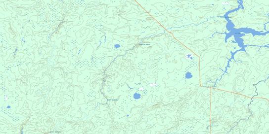 Riviere Des Indiens Topographic map 032F05 at 1:50,000 Scale
