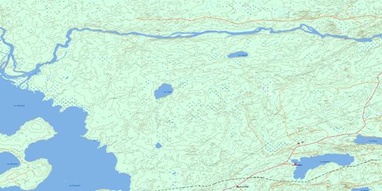 Desmaraisville Topo Map 032F09 at 1:50,000 scale - National Topographic System of Canada (NTS) - Toporama map
