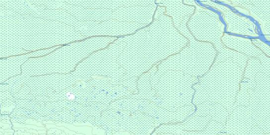 Atik River Topographic map 032L13 at 1:50,000 Scale