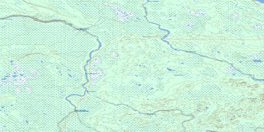 Riviere Patrick Topographic map 032L15 at 1:50,000 Scale