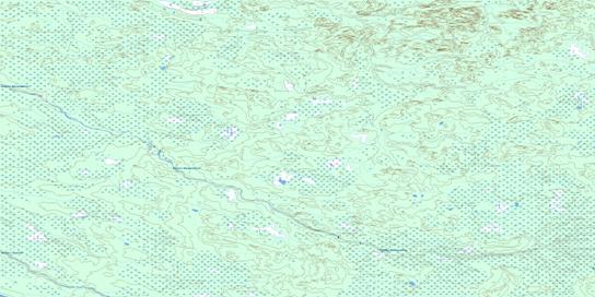 Riviere Natouacamisie Topographic map 032M01 at 1:50,000 Scale
