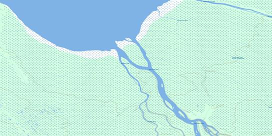 Francis Island Topographic map 032M04 at 1:50,000 Scale
