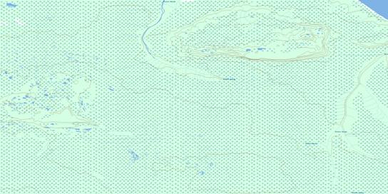 Riviere Octave Topo Map 032M06 at 1:50,000 scale - National Topographic System of Canada (NTS) - Toporama map
