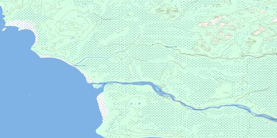 Pointe Du Bois Brule Topographic map 032M10 at 1:50,000 Scale