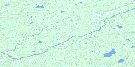  Topo Map 032N12 at 1:50,000 scale - National Topographic System of Canada (NTS) - Toporama map