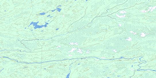 Lac Chambois Topo Map 032N15 at 1:50,000 scale - National Topographic System of Canada (NTS) - Toporama map