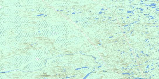 Collines Lescar Topographic map 032N16 at 1:50,000 Scale