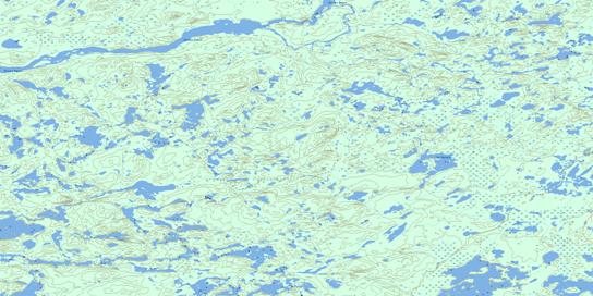 Lac Bechard Topo Map 032O05 at 1:50,000 scale - National Topographic System of Canada (NTS) - Toporama map
