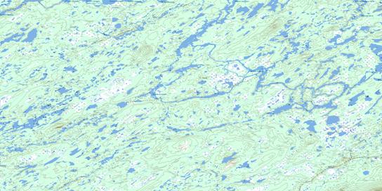 Ile Bohier Topo Map 033A08 at 1:50,000 scale - National Topographic System of Canada (NTS) - Toporama map