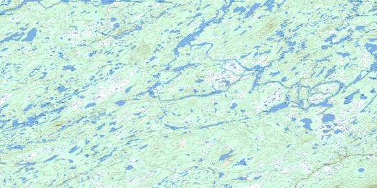 Ile Bohier Topo Map 033A08 at 1:50,000 scale - National Topographic System of Canada (NTS) - Toporama map