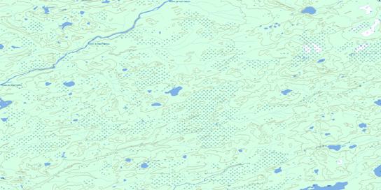  Topo Map 033D09 at 1:50,000 scale - National Topographic System of Canada (NTS) - Toporama map