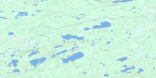  Topo Map 033E01 at 1:50,000 scale - National Topographic System of Canada (NTS) - Toporama map