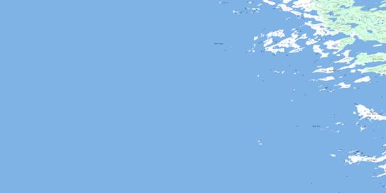  Topo Map 033E06 at 1:50,000 scale - National Topographic System of Canada (NTS) - Toporama map