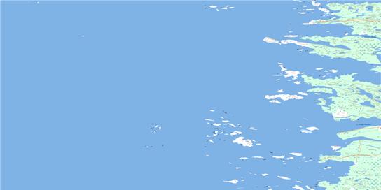 Stromness Island Topographic map 033E14 at 1:50,000 Scale