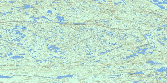  Topographic map 033K10 at 1:50,000 Scale