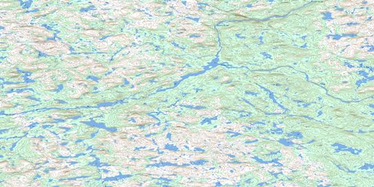 Riviere Messin Topo Map 034A09 at 1:50,000 scale - National Topographic System of Canada (NTS) - Toporama map