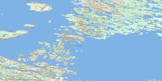  Topo Map 034B01 at 1:50,000 scale - National Topographic System of Canada (NTS) - Toporama map