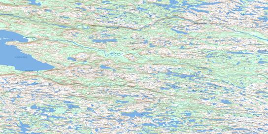  Topographic map 034B04 at 1:50,000 Scale