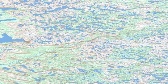  Topo Map 034B05 at 1:50,000 scale - National Topographic System of Canada (NTS) - Toporama map